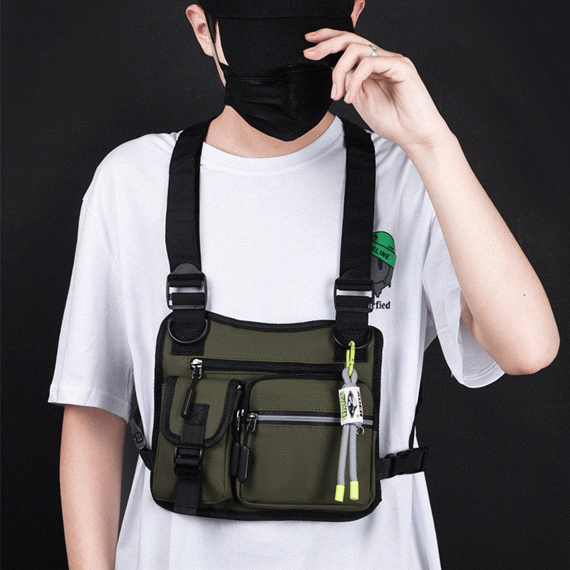 🔥Multi-Pocket Waterproof Vest Style Chest Bag🔥
