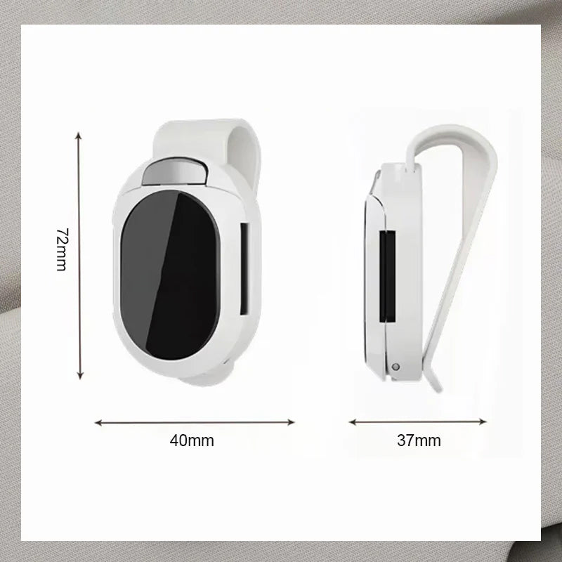 Multifunctional sunglasses holder to the car's sunscreen