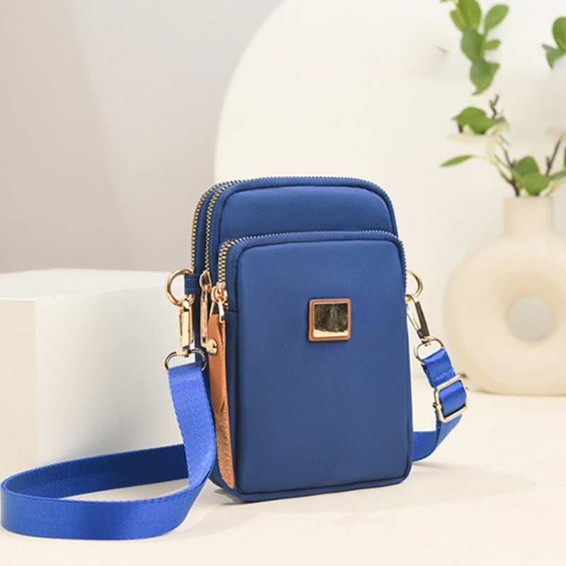Stylish 3-Layer Shoulder Crossbody Bag