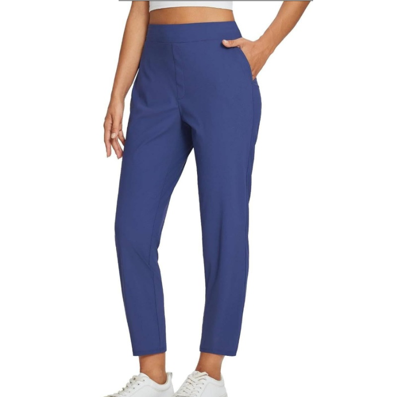 ⏳LIMITED OFFER 70%OFF🌞Women’s Fitted High-Waisted Zip-Pocket Trousers - 👖Lightweight, Breathable, Soft 26"/27" Ankle Pants with Zipper Pockets💕