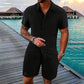 ✨Men's Loose Short Sleeve Shirt & Shorts 2-Piece Set