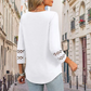 🌞Summer Sale 50% OFF🔥Women’s Solid Casual V-Neck Top with 3/4 Sleeves