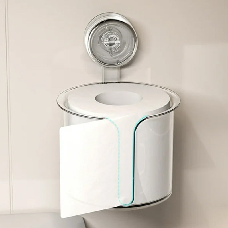 Suction Cup Toilet Paper Storage Box
