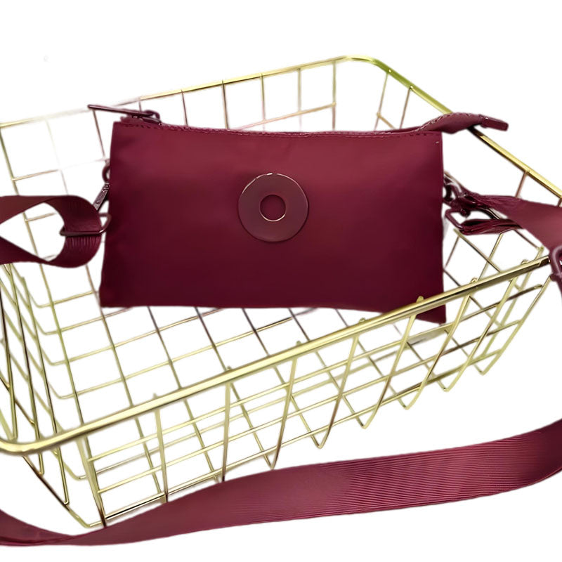 Fashion Zip Crossbody Bag