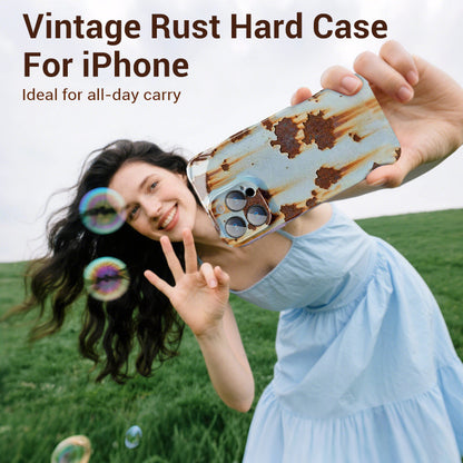 Vintage Rust Hard Case For iPhone