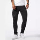 Men's Slim Fit Jeans with Functional Pockets