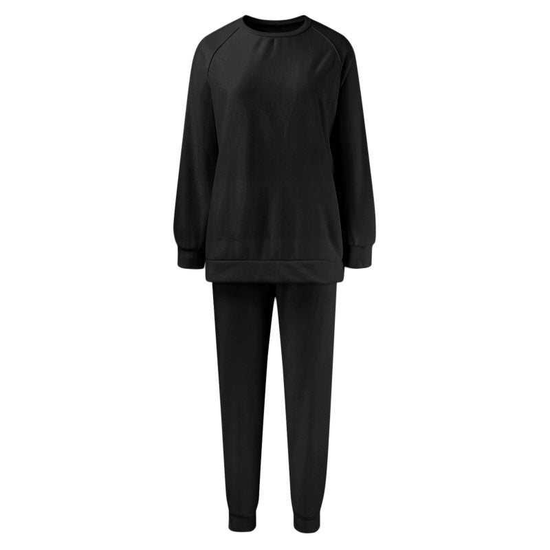 Women's Cozy Sweatshirt & Pants Two-Piece Set