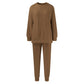 Women's Cozy Sweatshirt & Pants Two-Piece Set