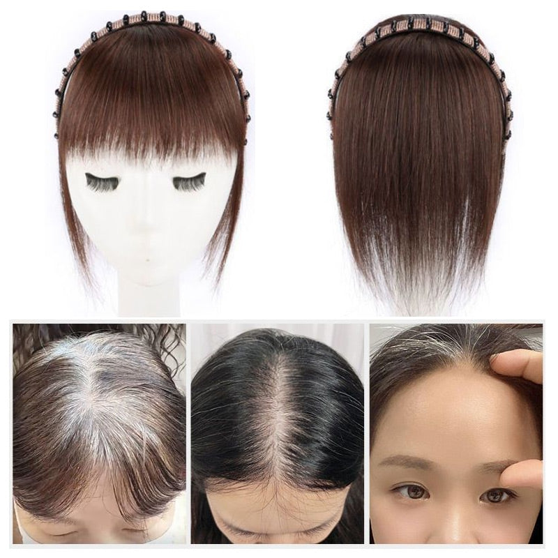 🎁2025 Hot Sale 50% OFF💥Synthetic Hair Fringe with Hair Band（50% OFF）