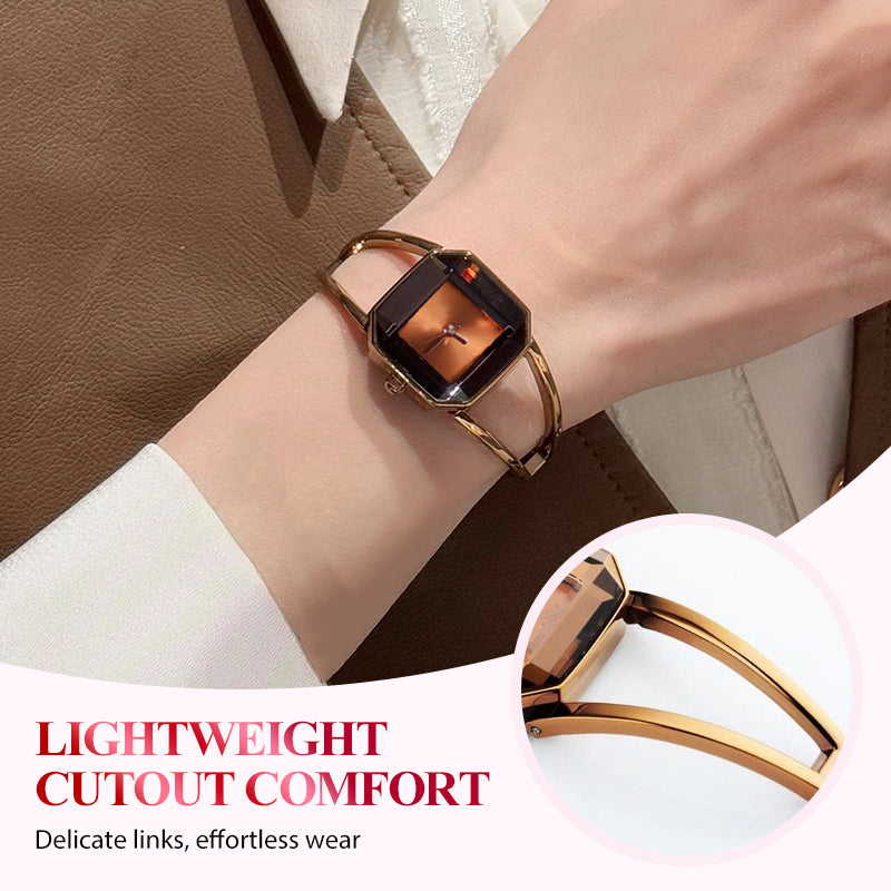 🔥New Hot Selling❤️‍🔥Minimalist Fashion Square Dial Quartz Watch