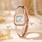 🔥New Hot Selling❤️‍🔥Minimalist Fashion Square Dial Quartz Watch