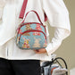 Cute & Stylish Multi-Compartment Printed Bag
