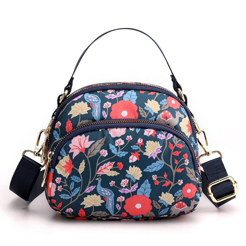 Cute & Stylish Multi-Compartment Printed Bag