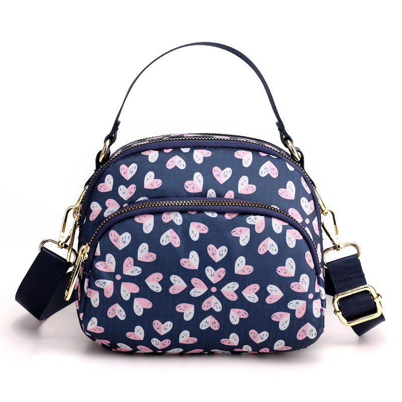 Cute & Stylish Multi-Compartment Printed Bag