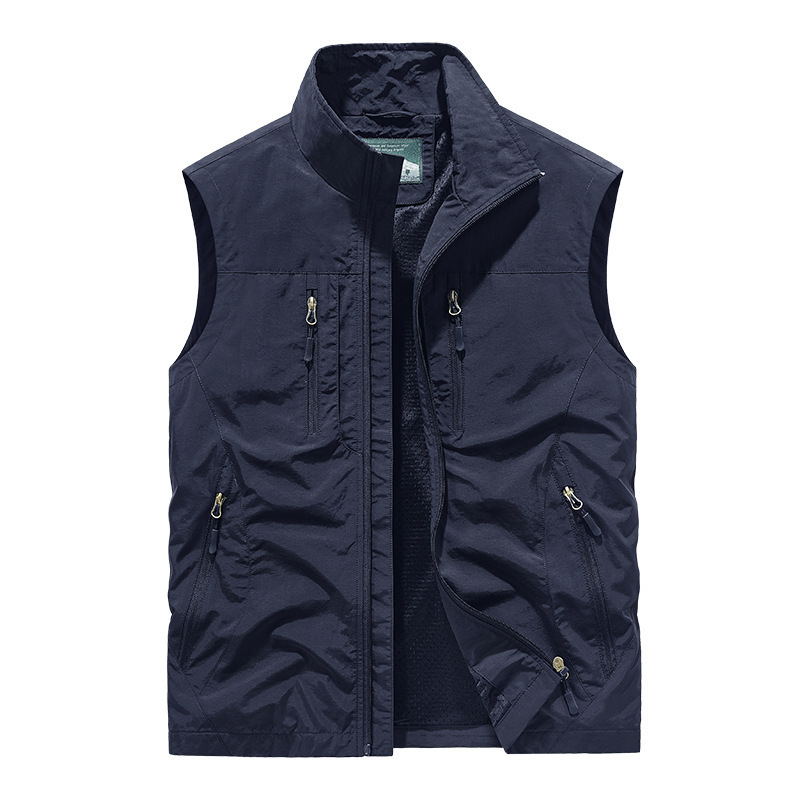 ⏰Limited Time Sale 49% OFF🔥🧥Men's Oversized Sleeveless Vest Jacket With Pockets