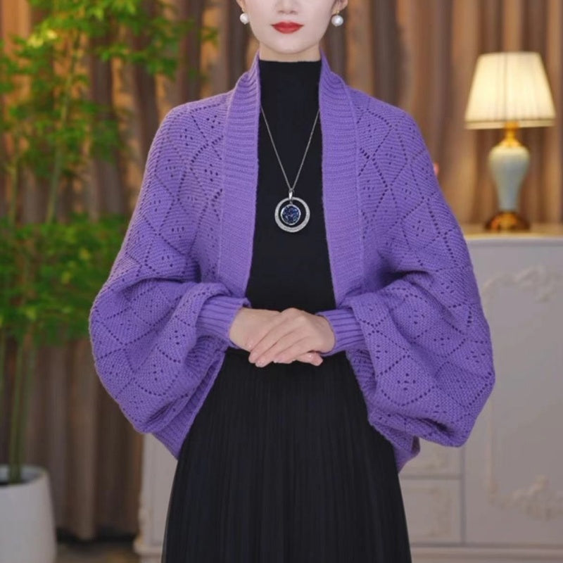 Women's Warm Shawls and Wraps with Sleeves