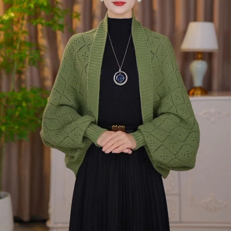 Women's Warm Shawls and Wraps with Sleeves