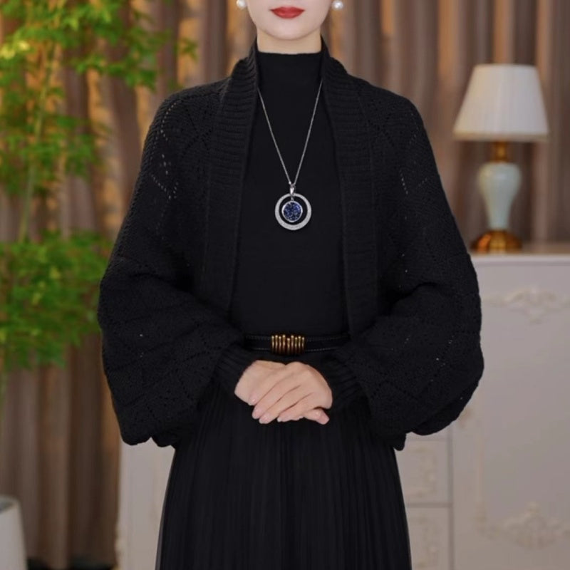 Women's Warm Shawls and Wraps with Sleeves