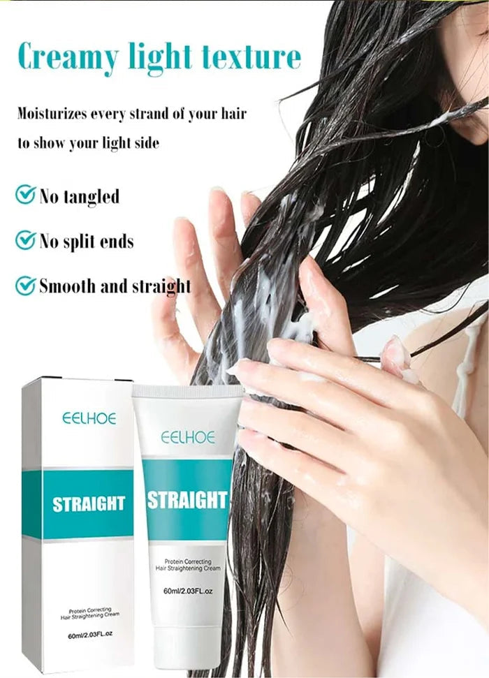 🎁Buy 1 Get 1 Free 🎁Silk and Keratin Treatment Hair Straightening Cream