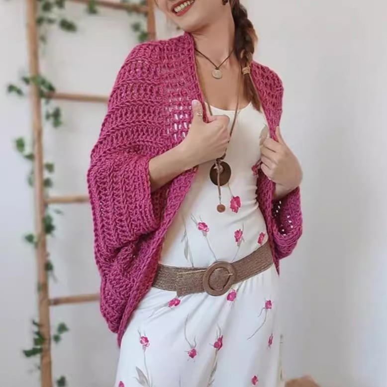 💛New Arrival-50%OFF🧣Women's Knitted Cocoon Shawl