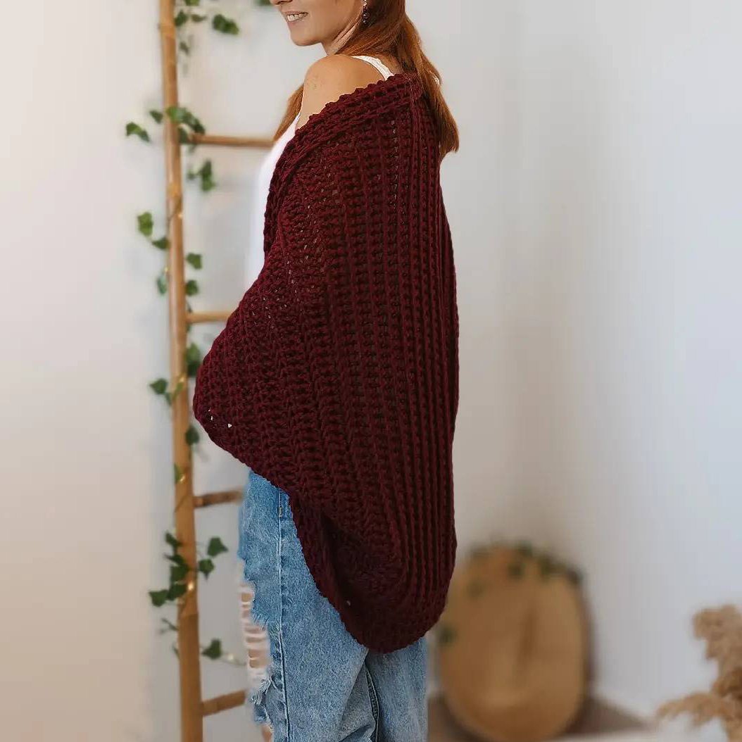 💛New Arrival-50%OFF🧣Women's Knitted Cocoon Shawl