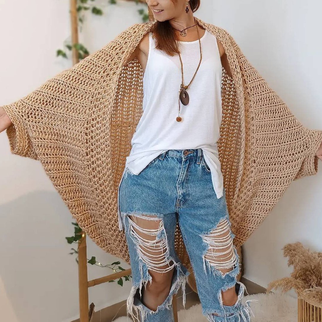 💛New Arrival-50%OFF🧣Women's Knitted Cocoon Shawl