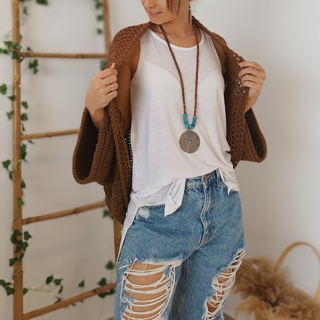 💛New Arrival-50%OFF🧣Women's Knitted Cocoon Shawl