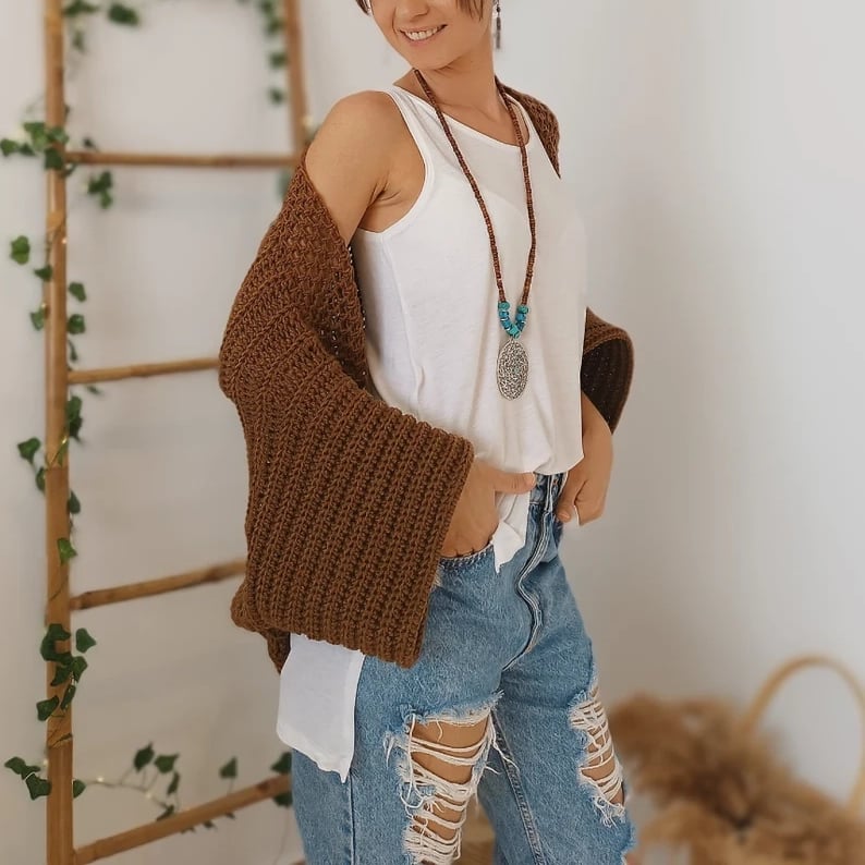 💛New Arrival-50%OFF🧣Women's Knitted Cocoon Shawl