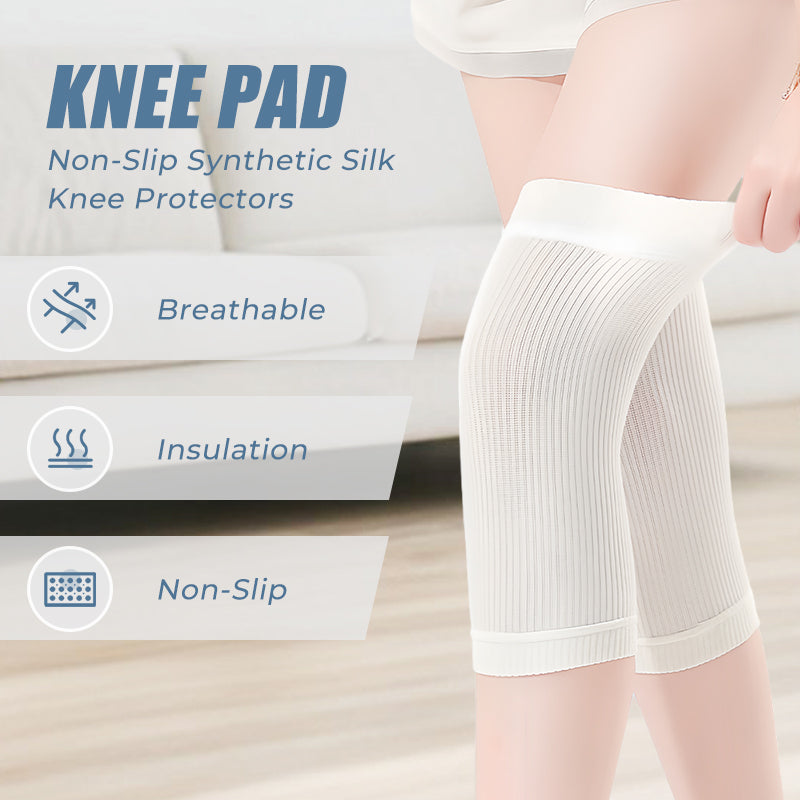 Non-Slip Synthetic Silk Knee Protectors
