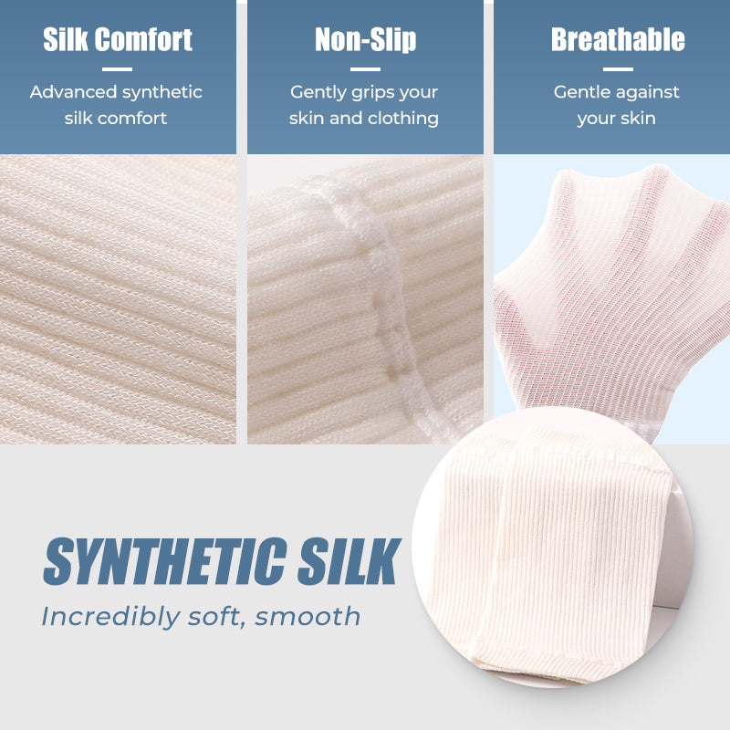 Non-Slip Synthetic Silk Knee Protectors