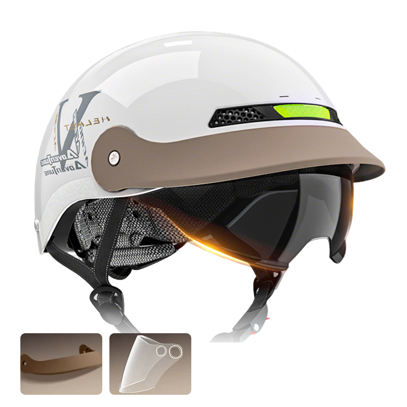🛡️Breathable Lightweight Crash-Resistant Motorcycle Helmet