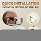 Multi-Functional Wood Grain Suction Cup Hook