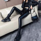 👖faux leather leggings (fleece inside)