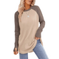 Women's Casual Long Sleeve Round Neck Top