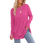 Women's Casual Long Sleeve Round Neck Top
