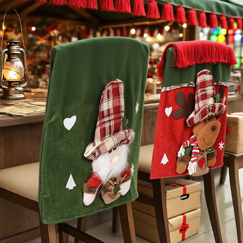 Cute Christmas Chair Cover