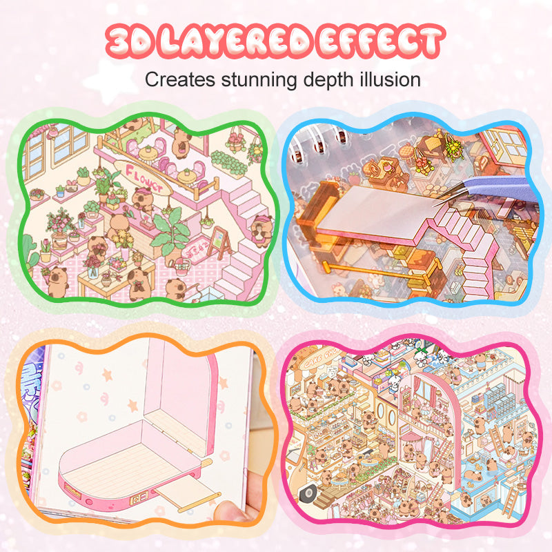3D Scenery DIY Sticker Kit