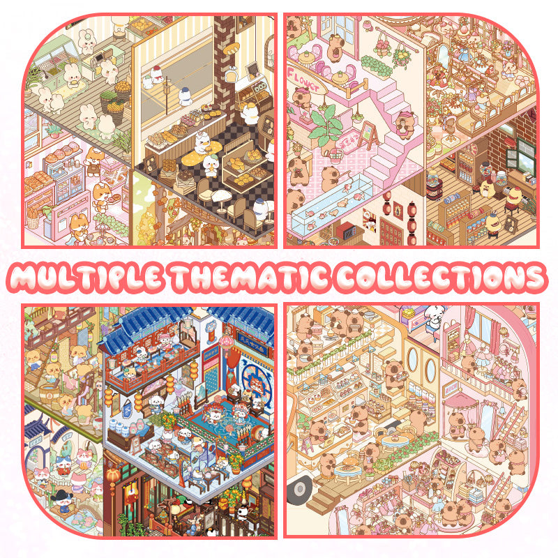 3D Scenery DIY Sticker Kit