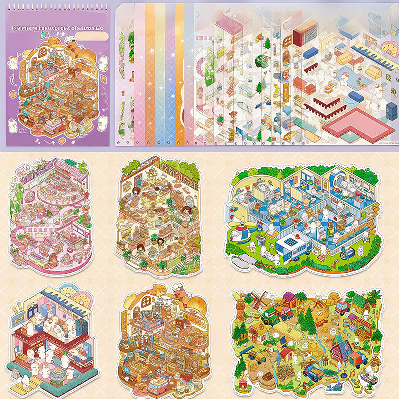 3D Scenery DIY Sticker Kit