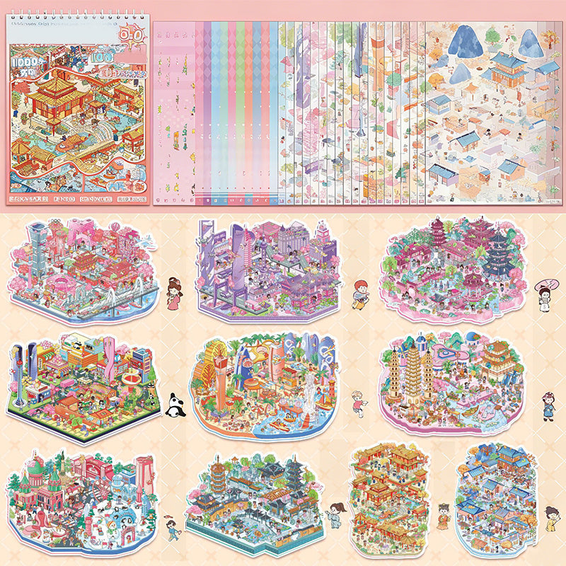 3D Scenery DIY Sticker Kit