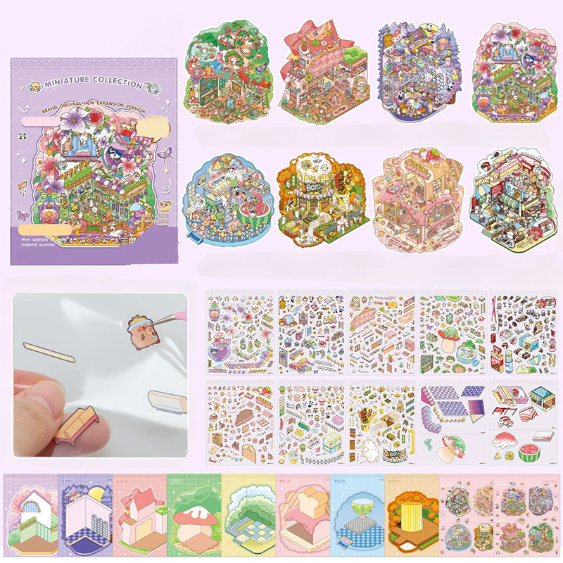 3D Scenery DIY Sticker Kit