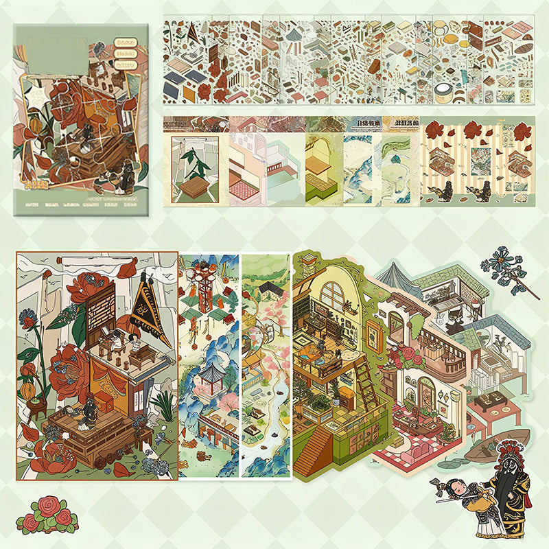 3D Scenery DIY Sticker Kit