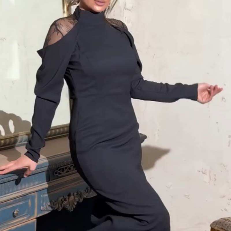 👗 Women's Lace Midi Dress