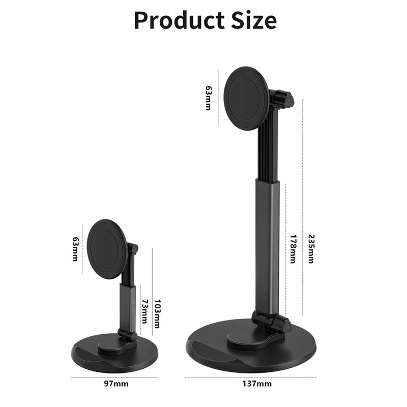 🎁 Hot Sale 49% OFF 🔥360° Rotatable Foldable Magnetic Phone Stand
