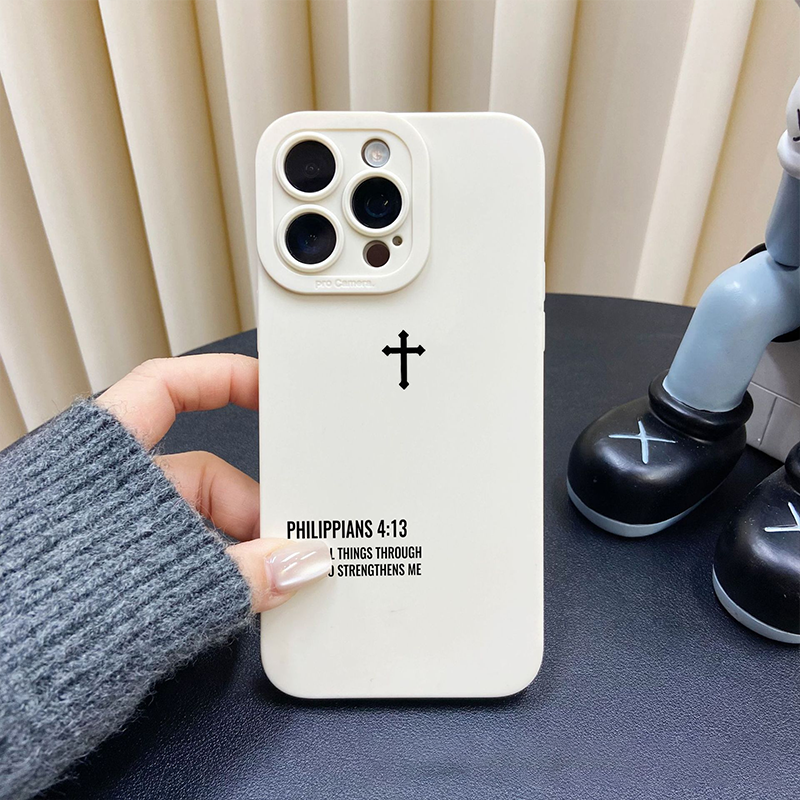 🎁 Hot Sale 49% OFF 🔥Matte Cross Pattern iPhone Case