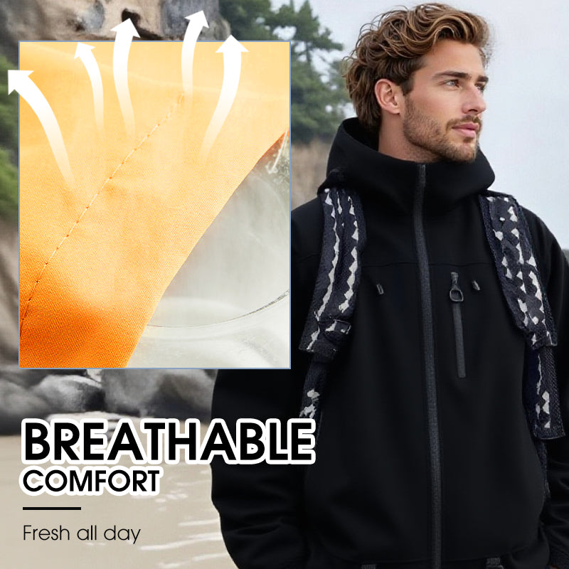 💥Hot Sale 60% Off💥Outdoor Waterproof Sports Hooded Jacket