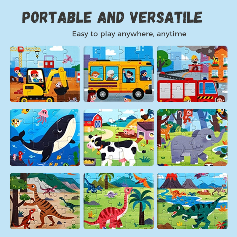 Magnetic Puzzles for Kids