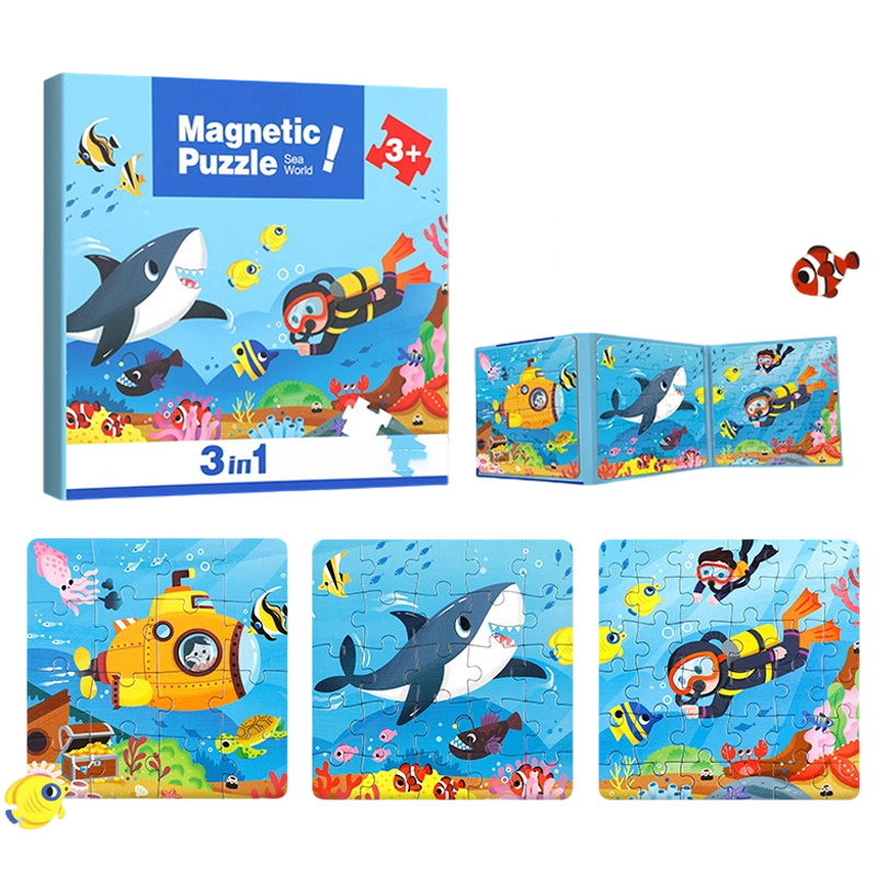 Magnetic Puzzles for Kids
