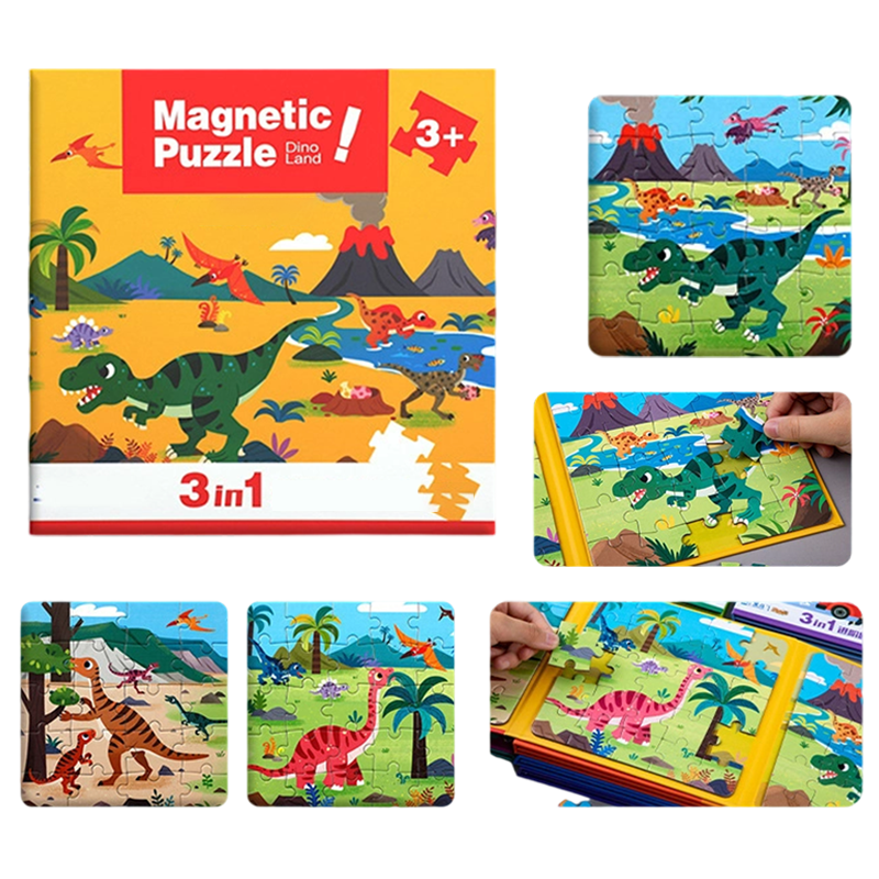 Magnetic Puzzles for Kids