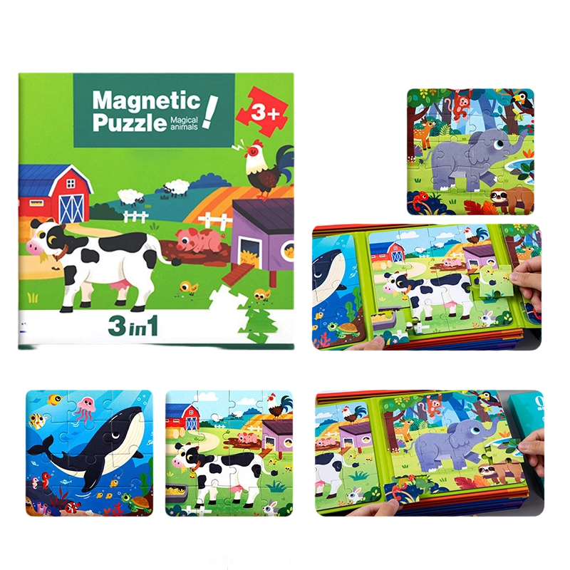 Magnetic Puzzles for Kids